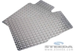 Diamond Plate Aluminum Floor Mats - 05-09